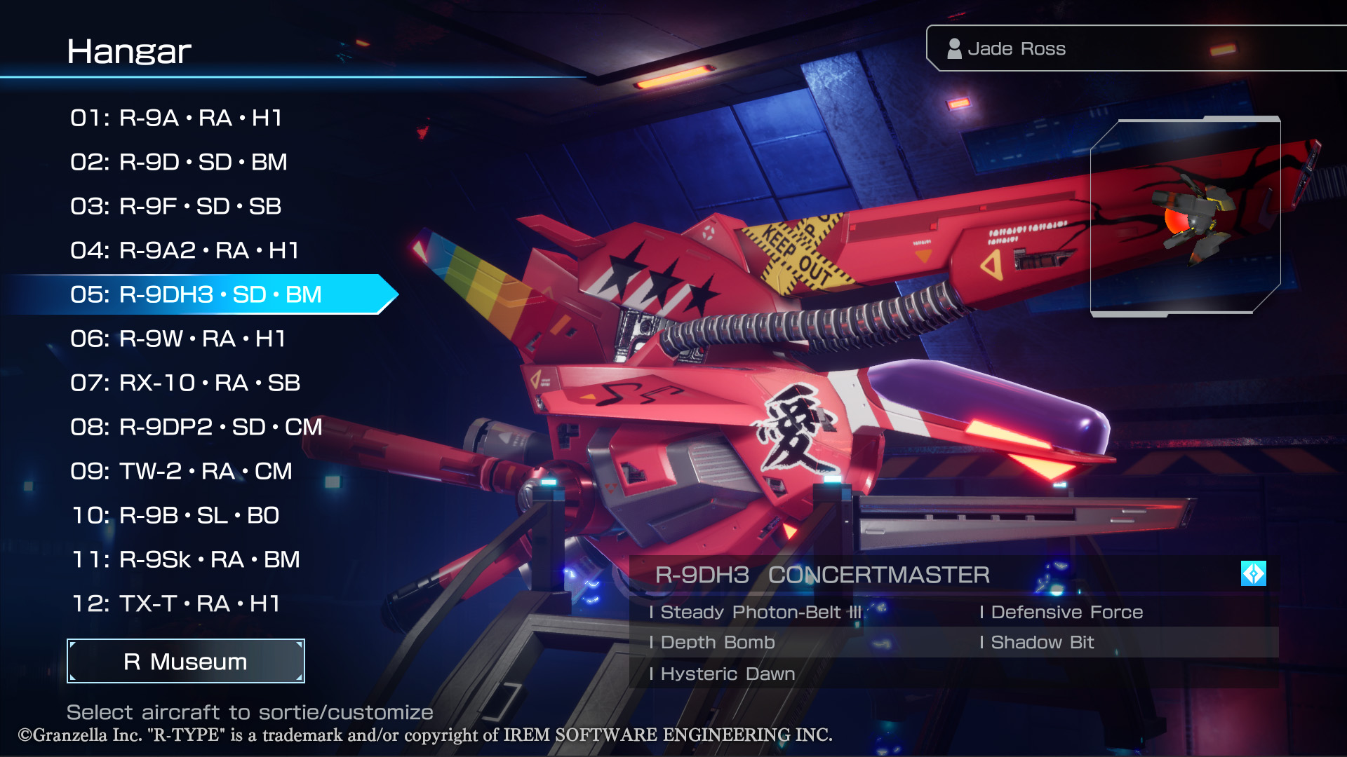 player-ships customization